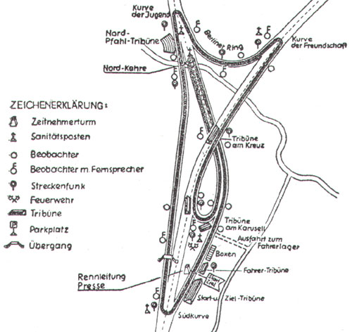 Dresden Hellerau, Autobahnspinne motorrennsportarchiv.de
